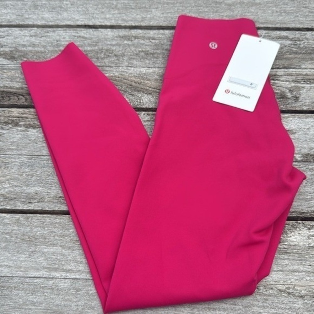 Lululemon Glow Up Super-High-Rise Tight 25" Passionate Pink Size 8 NWT 💖✨